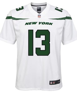 Allen Lazard 13 New York Jets Youth Game Jersey - White