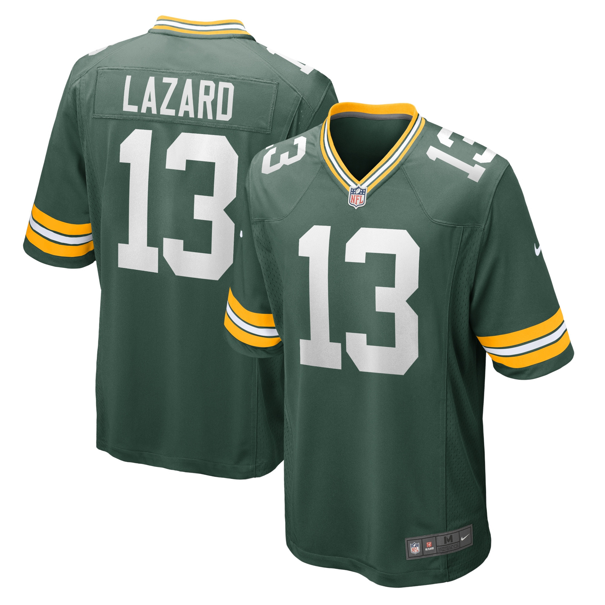 Allen Lazard Green Bay Packers Game Team Jersey - Green Nfl