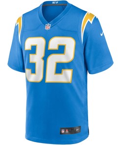 Alohi Gilman 32 os Angeles Chargers Game Jersey - Powder Blue