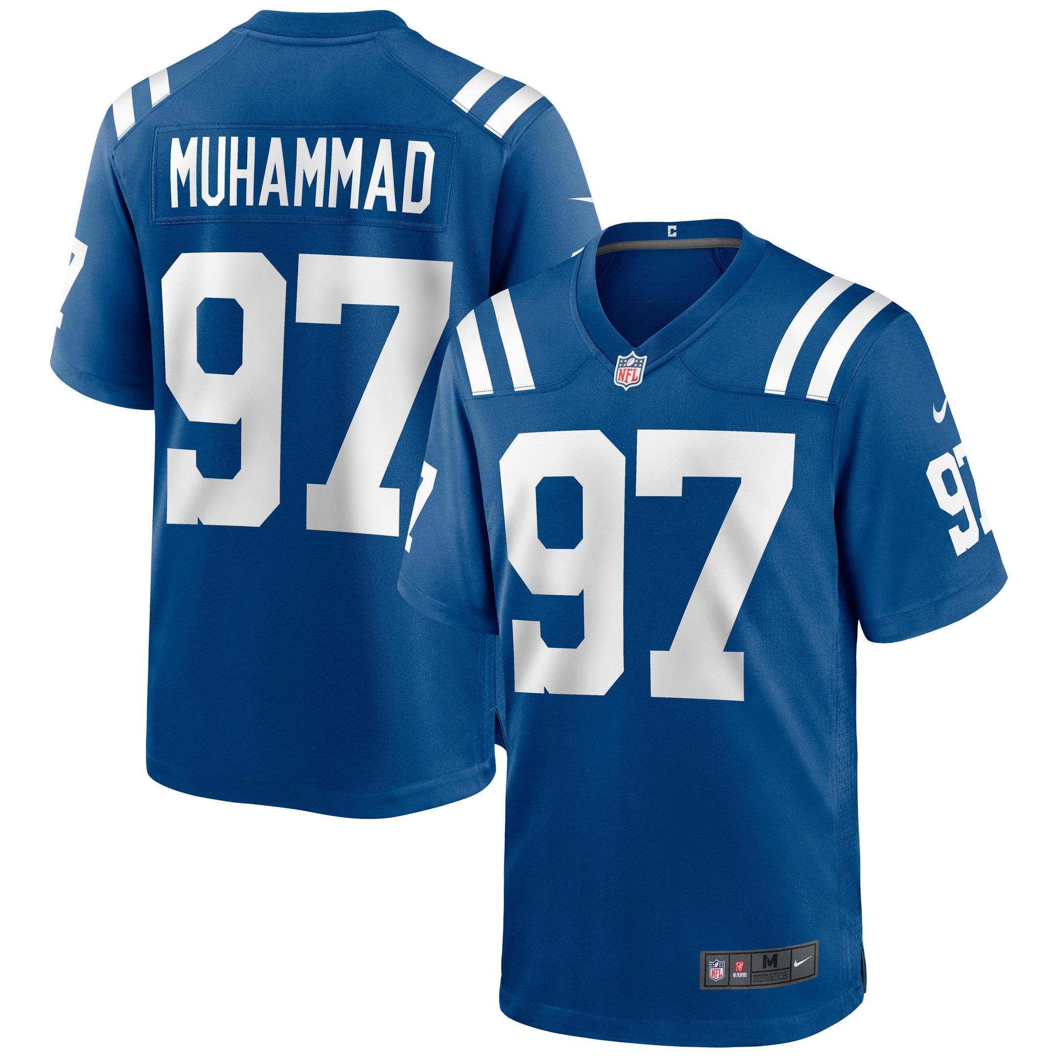 Al-quadin Muhammad Indianapolis Colts Game Jersey - Royal Nfl