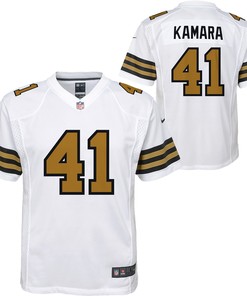 Alvin Kamara New Orleans Saints Color Rush Player Game Jersey - White Nfl
