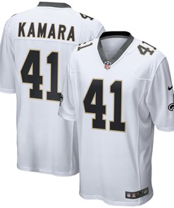 Alvin Kamara New Orleans Saints Game Jersey - White Nfl