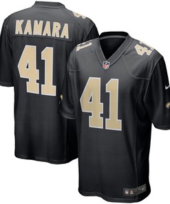 Alvin Kamara New Orleans Saints Nike Event Game Jersey - Black