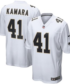 Alvin Kamara New Orleans Saints Nike Event Game Jersey - White