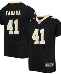 Alvin Kamara New Orleans Saints Nike Girls Youth Game Jersey - Black