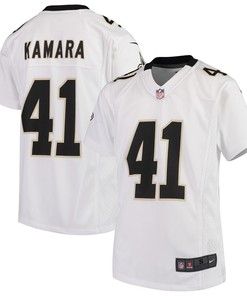 Alvin Kamara New Orleans Saints Nike Youth 2018 Game Jersey - White