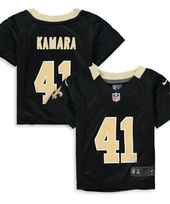 Alvin Kamara New Orleans Saints Toddler Player Game Jersey - Black Nfl
