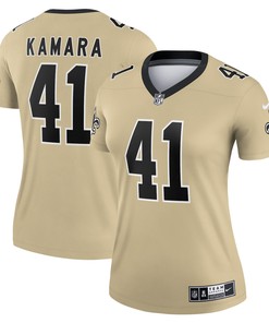Alvin Kamara New Orleans Saints Womens Inverted Legend Jersey - Gold Nfl
