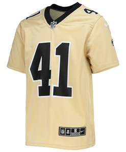 Alvin Kamara New Orleans Saints Youth Inverted Team Game Jersey - Gold