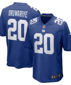 Amani Oruwariye 20 New York Giants Men Game Jersey - Royal