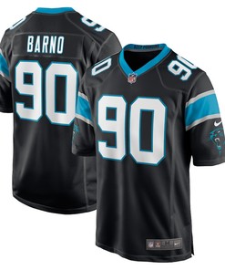 Amare Barno Carolina Panthers Game Player Jersey - Black