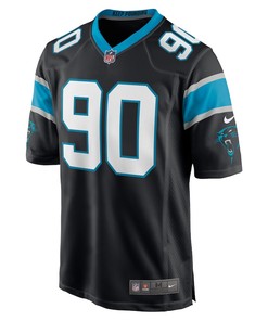 Amare Barno Carolina Panthers Game Player Jersey - Black