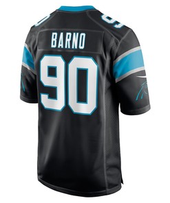 Amare Barno Carolina Panthers Game Player Jersey - Black