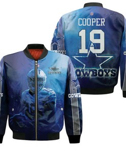 Amari Cooper 19 Dallas Cowboys 3D Bomber Jacket Model 320