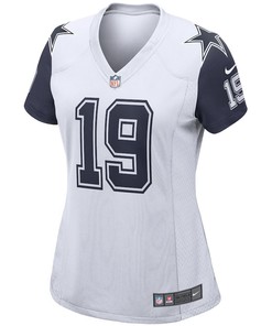 Amari Cooper 19 Dallas Cowboys Women's Alternate Game Jersey - White