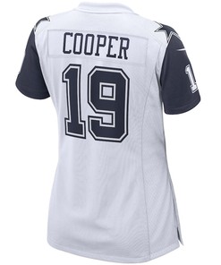 Amari Cooper 19 Dallas Cowboys Women's Alternate Game Jersey - White