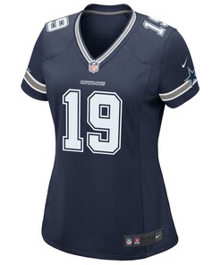 Amari Cooper 19 Dallas Cowboys Women's Game Team Jersey - Navy