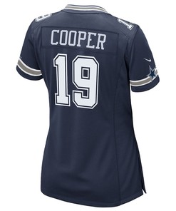 Amari Cooper 19 Dallas Cowboys Women's Game Team Jersey - Navy