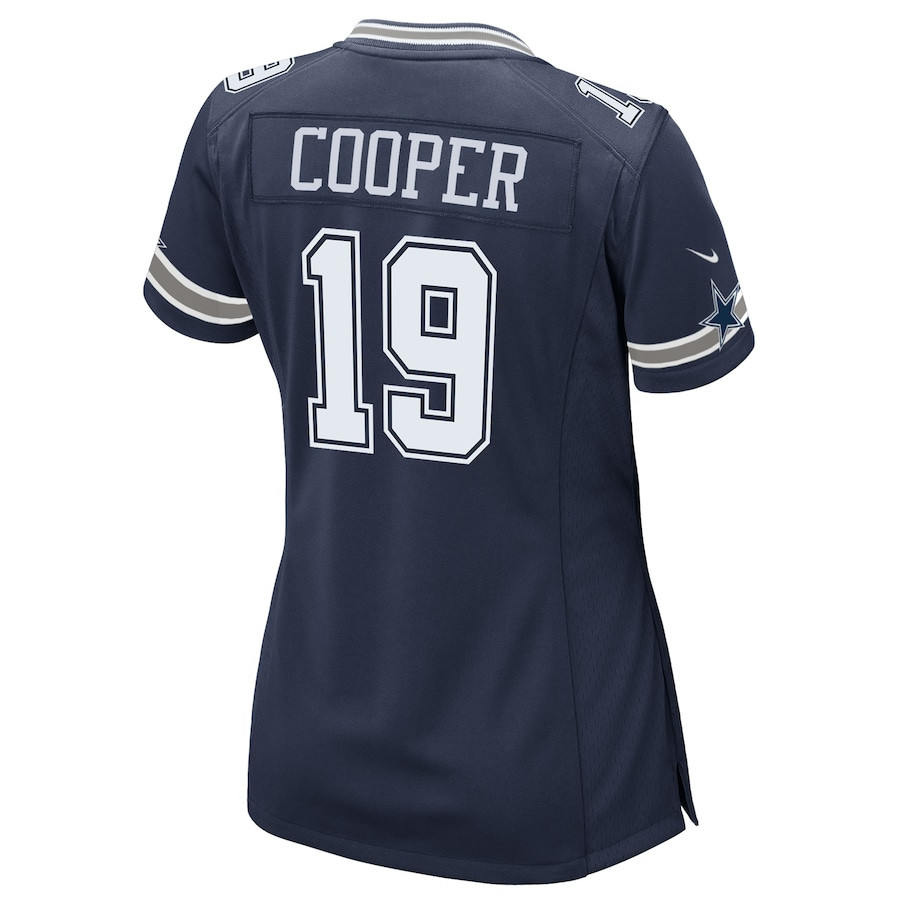 Amari Cooper 19 Dallas Cowboys Women's Game Team Jersey - Navy