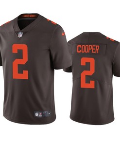 Amari Cooper 2 Cleveland Browns Alternate Game Jersey - Brown Jersey