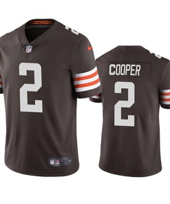 Amari Cooper 2 Cleveland Browns Brown Vapor Limited Men Jersey Jersey