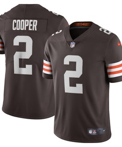 Amari Cooper 2 Cleveland Browns Men's Vapor Limited Jersey - Brown