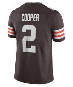 Amari Cooper 2 Cleveland Browns Men's Vapor Limited Jersey - Brown