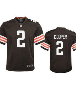 Amari Cooper 2 Cleveland Browns Youth Game Jersey - Brown Jersey