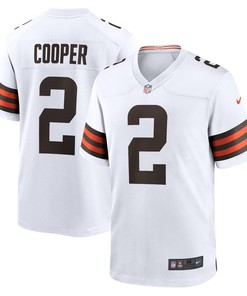 Amari Cooper Cleveland Browns Game Jersey - White Nfl