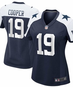 Amari Cooper Dallas Cowboys Nike Womens Throwback Game Jersey - Navy