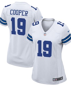 Amari Cooper Dallas Cowboys Womens Team Game Jersey - White Nfl