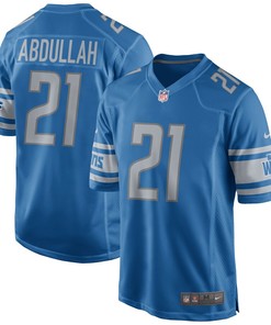 Ameer Abdullah Detroit Lions Nike Game Player Jersey - Blue