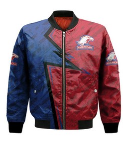 American Eagles Bomber Abstract Pattern Sport- NCAA