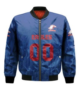 American Eagles Bomber Jacket Logo Sport Ombre  - NCAA