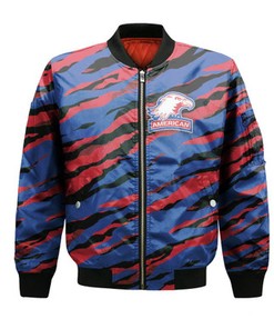 American Eagles Bomber Jacket Sport Style Keep Go On - NCAA