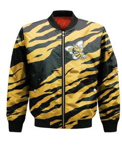 American International Yellow Jackets Bomber Jacket Sport Style Keep Go On - NCAA