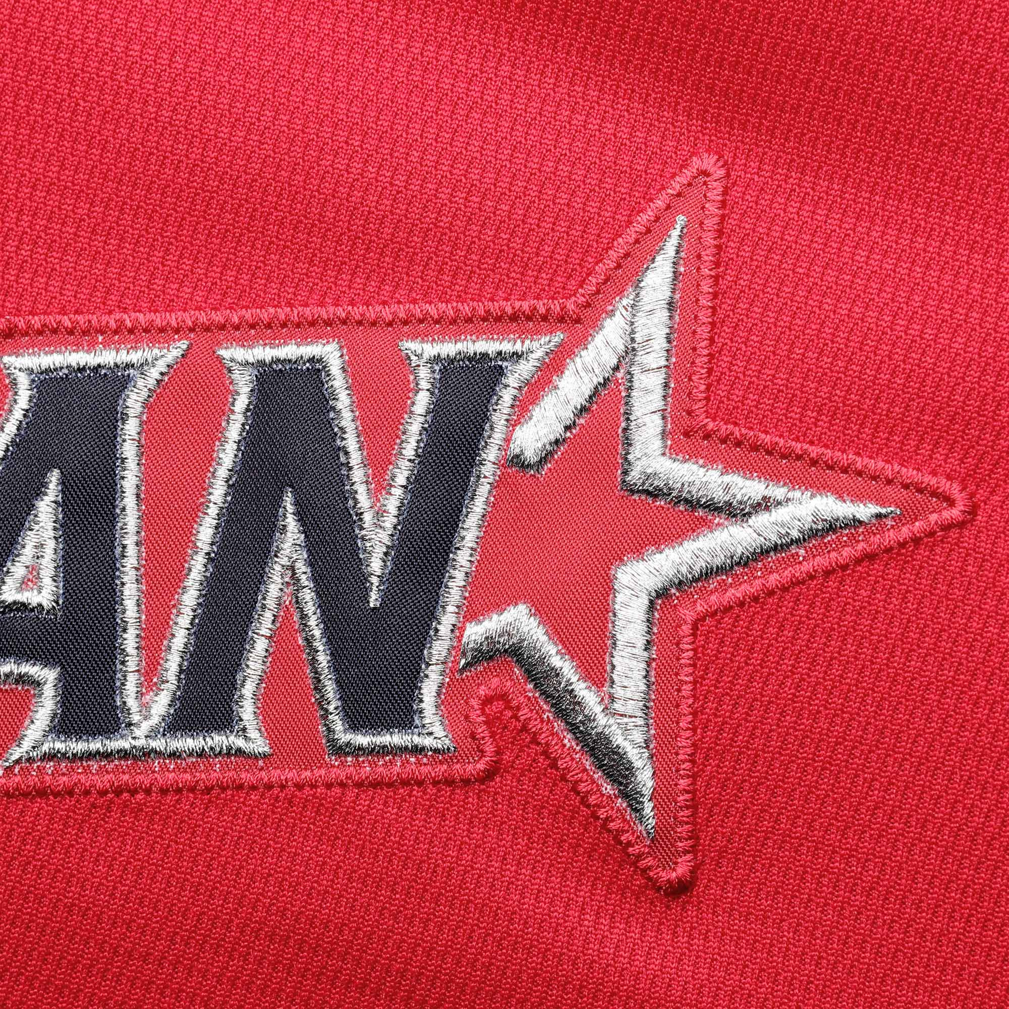 American League Majestic Youth 2019 Mlb All-star Game Workout Team Jersey - Red/navy