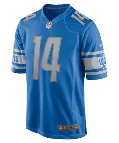 Amon-Ra St. Brown Detroit Lions Game Player Jersey - Blue Jersey