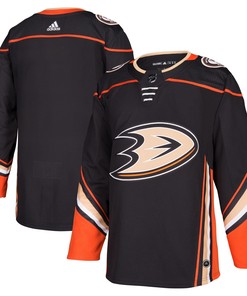 Anaheim Ducks Adidas Home Authentic Blank Jersey - Black Nhl