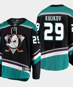 Anaheim Ducks Dmitry Kulikov 29 Alternate Black Jersey Breakaway Player