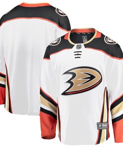 Anaheim Ducks Fanatics Branded Breakaway Away Jersey - White Nhl