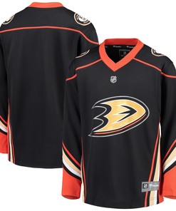 Anaheim Ducks Fanatics Branded Home Replica Blank Jersey - Black Nhl