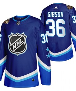 Anaheim Ducks John Gibson 2022 All-Star Blue 36 Jersey Western