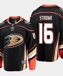 Anaheim Ducks Ryan Strome 16 Alternate Black Jersey Breakaway Player