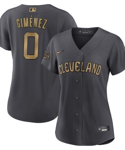 Andras Gimanez Cleveland Guardians Womens 2022 Mlb All-star Game Replica Player Jersey - Charcoal Mlb