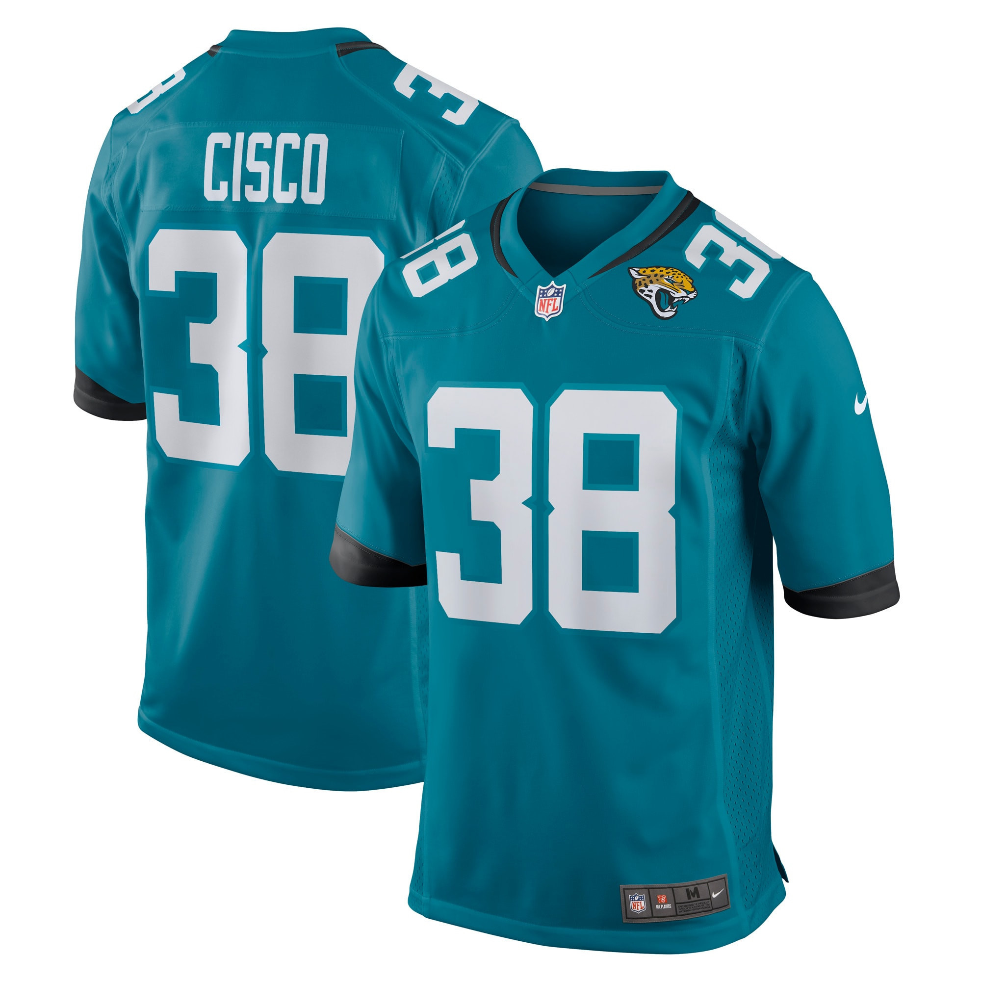 Andre Cisco Jacksonville Jaguars Game Jersey - Teal Nfl