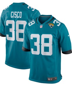 Andre Cisco Jacksonville Jaguars Game Jersey - Teal Nfl