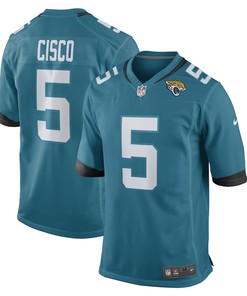 Andre Cisco Jacksonville Jaguars Game Player Jersey - Teal