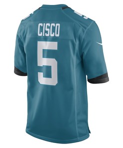 Andre Cisco Jacksonville Jaguars Game Player Jersey - Teal