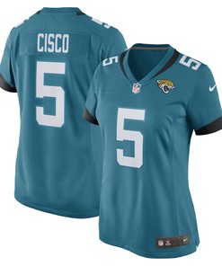 Andre Cisco Jacksonville Jaguars Women's Game Player Jersey - Teal
